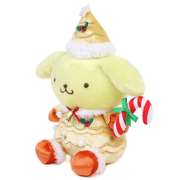 ポムポムプリン　クリスマスリース　レトロ　ぬいぐるみ　2000 ポムポムプリン クリスマスリース レトロ ぬいぐるみ 2000