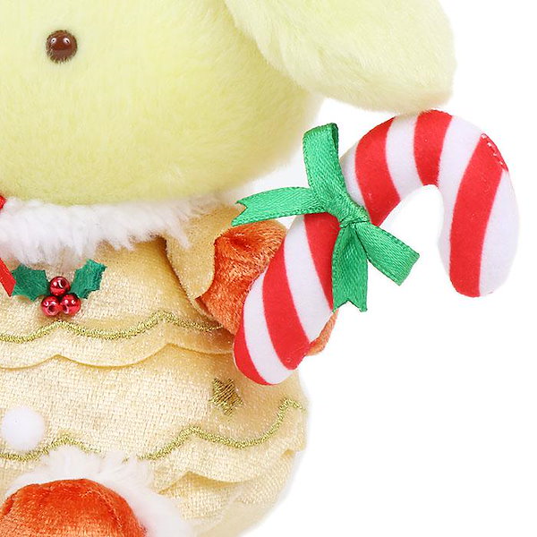 Qoo10] サンリオ ポムポムプリン ぬいぐるみ クリスマスの