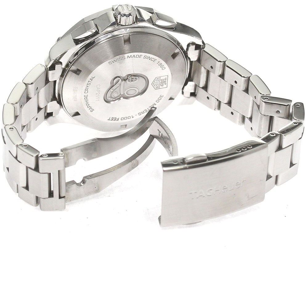 タグホイヤー TAG HEUER CAP2111 アクアレーサー クロノグラフ 自動巻き メンズ _822906【中古】