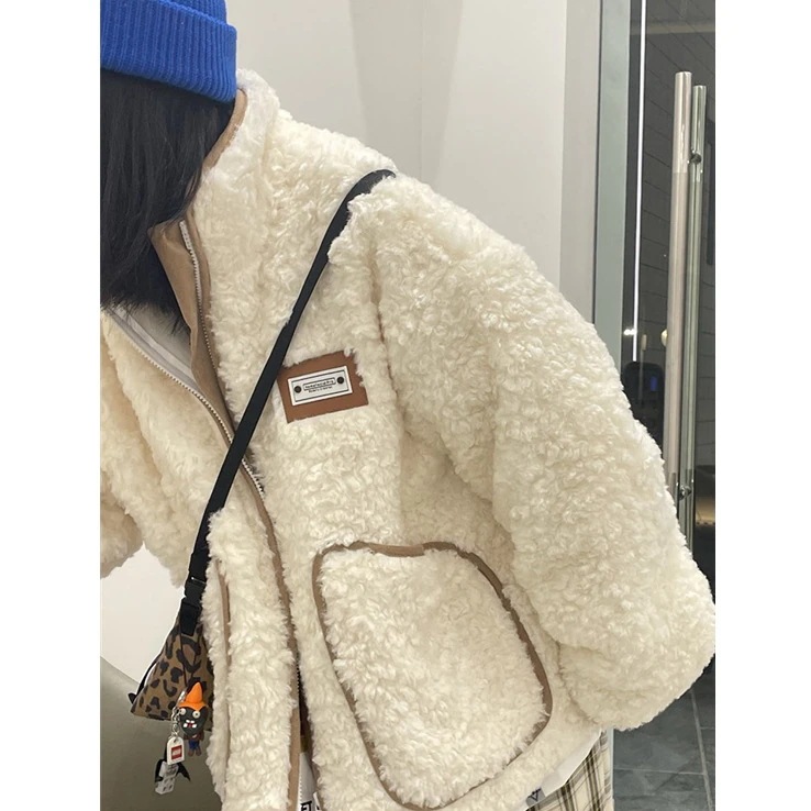 プス アウター 長袖 着心地いい 秋冬可愛いフリースで決まり！人気ボアアウターキルティングアウター