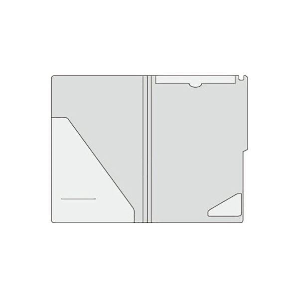 ライオン事務器 フラップ式ホルダー (ビジカル) A4タテ ホワイト FH-300B 1セット(20枚)