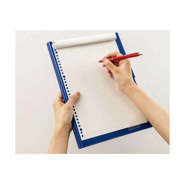 ライオン事務器 フラップ式ホルダー (ビジカル) A4タテ ホワイト FH-300B 1セット(20枚)