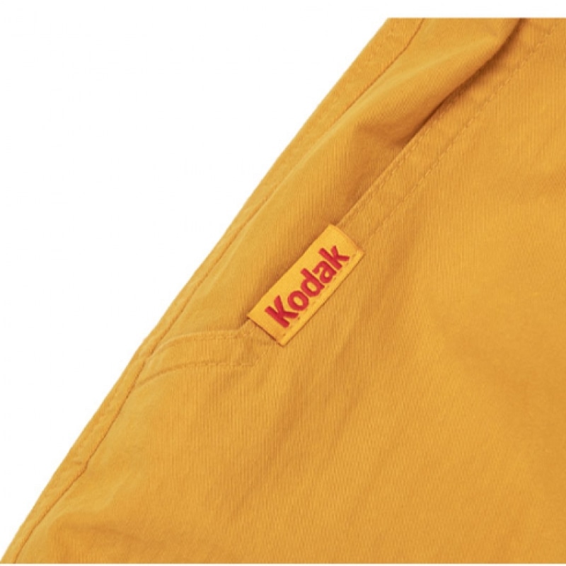 KODAK Apparel シネコダックウォッシングポケットショーツ MUSTARD