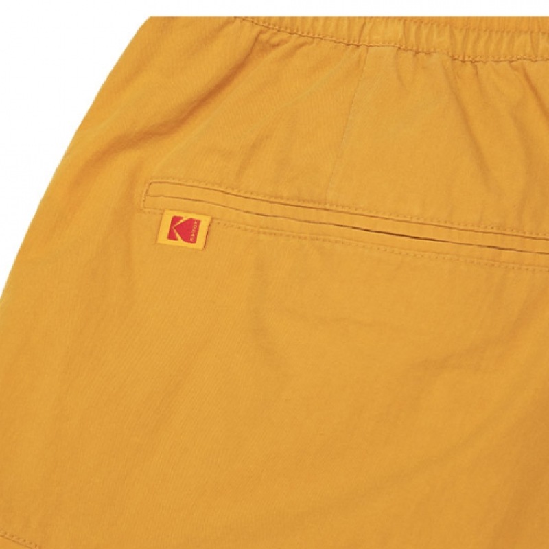 KODAK Apparel シネコダックウォッシングポケットショーツ MUSTARD