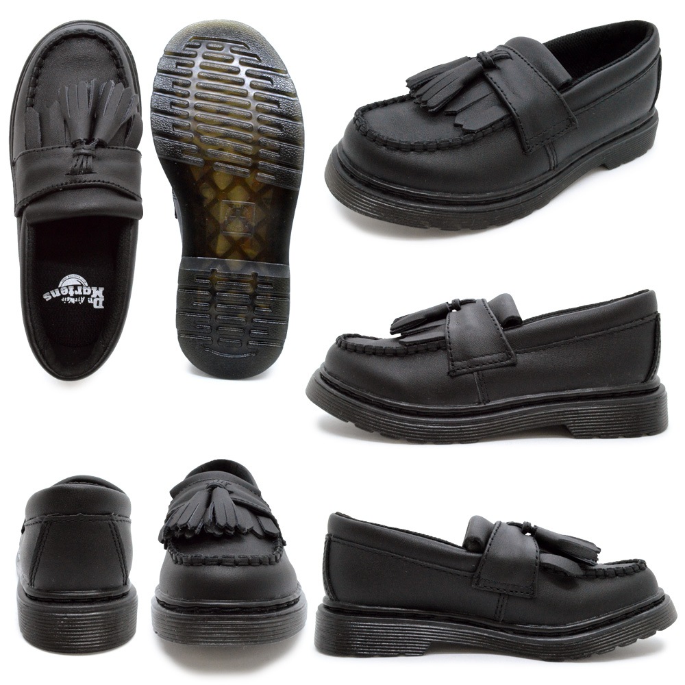 ドクターマーチン 国内正規販売代理店 キッズ ジュニア 子供靴 Dr.Martens ADRIAN JUNIOR エイドリアン ジュニア スリッポン ローファー 25157001 ドクターマーチン 国内正規販売代理店 キッズ ジュニア 子供靴 Dr.Martens ADRIAN JUNIOR エイドリアン ジュニア スリッポン ローファー 25157001