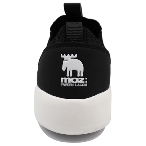 [モズ] ゴムひもスリッポン MZ61801 ブラック 24 cm