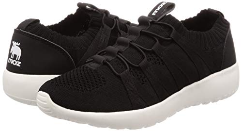 [モズ] ゴムひもスリッポン MZ61801 ブラック 24 cm