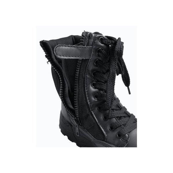 SWAT KOBRA サイドジッパー ブーツ 靴 9W サンド 通気性 ラバーソール