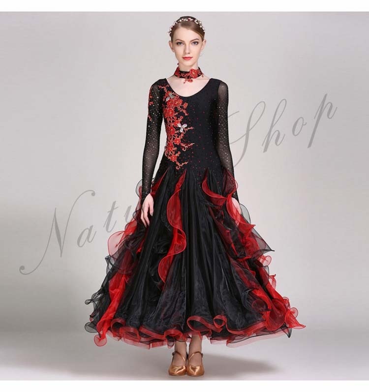 発表会舞台演出服 ゴージャスな舞台ステージ服 レッスン着 高級社交ダンスドレス 競技着 団体ウエア 練習服 飄逸ワルツドレス イベント年会パーティドレス 黒赤配色リボンモダンドレス バレエラテンダンス 発表会舞台演出服 ゴージャスな舞台ステージ服 レッスン着 高級社交ダンスドレス 競技着 団体ウエア 練習服 飄逸ワルツドレス イベント年会パーティドレス 黒赤配色リボンモダンドレス バレエラテンダンス