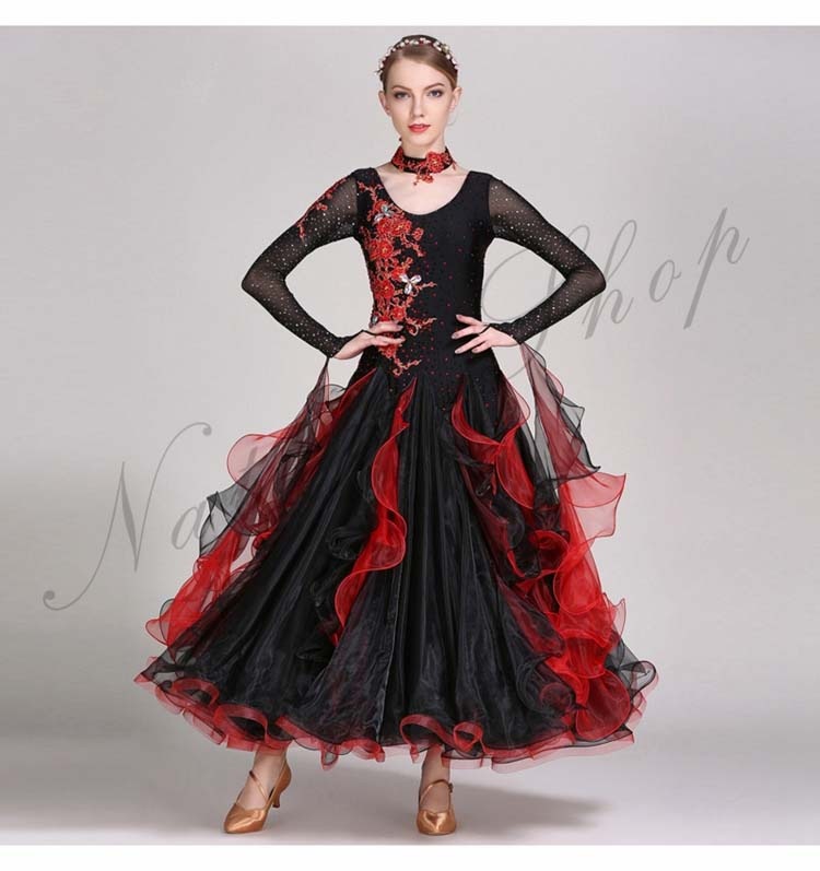 発表会舞台演出服 ゴージャスな舞台ステージ服 レッスン着 高級社交ダンスドレス 競技着 団体ウエア 練習服 飄逸ワルツドレス イベント年会パーティドレス 黒赤配色リボンモダンドレス バレエラテンダンス 発表会舞台演出服 ゴージャスな舞台ステージ服 レッスン着 高級社交ダンスドレス 競技着 団体ウエア 練習服 飄逸ワルツドレス イベント年会パーティドレス 黒赤配色リボンモダンドレス バレエラテンダンス