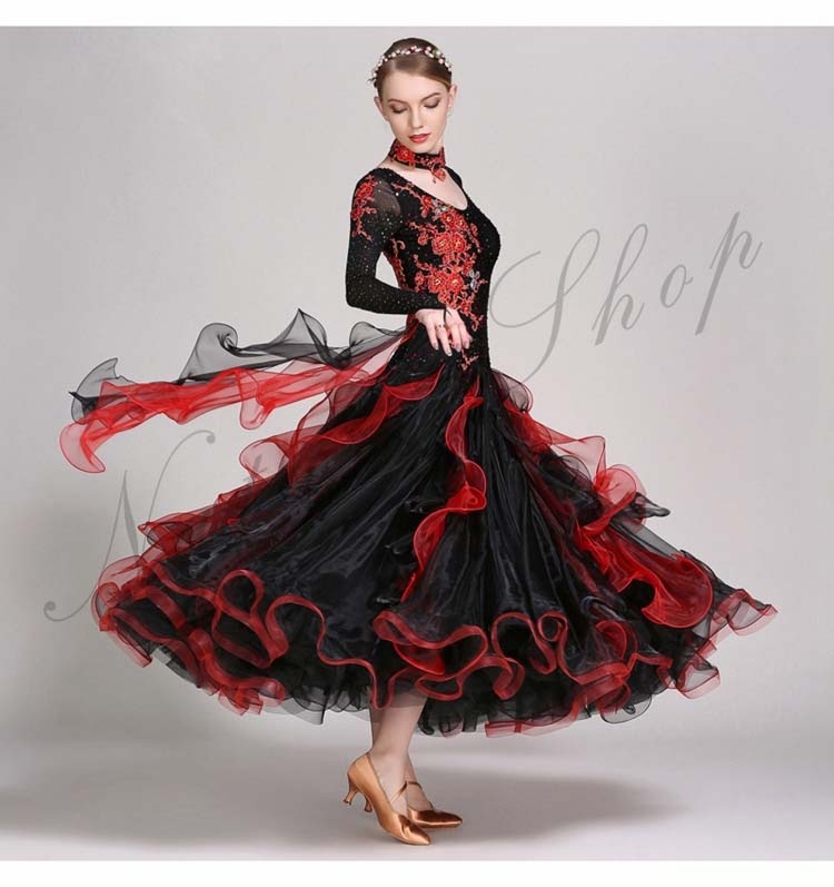 発表会舞台演出服 ゴージャスな舞台ステージ服 レッスン着 高級社交ダンスドレス 競技着 団体ウエア 練習服 飄逸ワルツドレス イベント年会パーティドレス 黒赤配色リボンモダンドレス バレエラテンダンス 発表会舞台演出服 ゴージャスな舞台ステージ服 レッスン着 高級社交ダンスドレス 競技着 団体ウエア 練習服 飄逸ワルツドレス イベント年会パーティドレス 黒赤配色リボンモダンドレス バレエラテンダンス