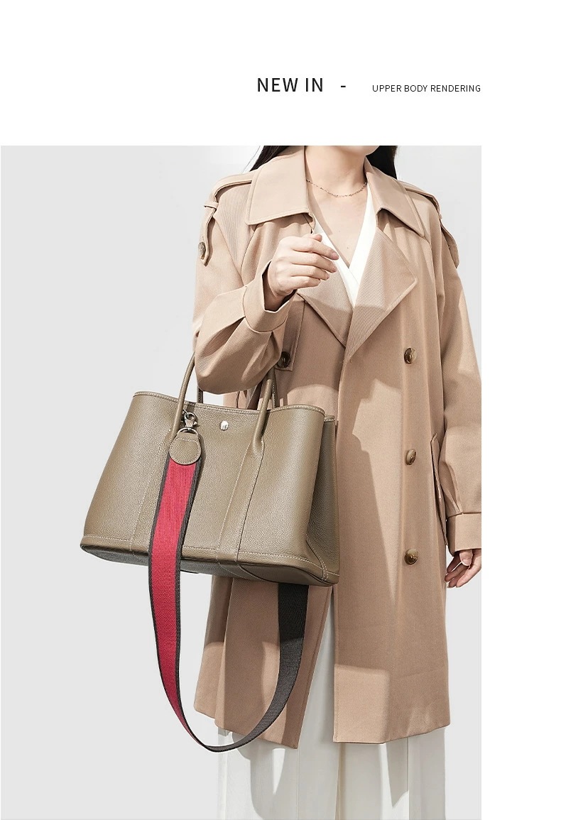 欧米レトロスタイル 本革レディーストートバッグ マルチウェイ 3サイズ 9カラー 大容量 多機能ポケット 通勤に最適