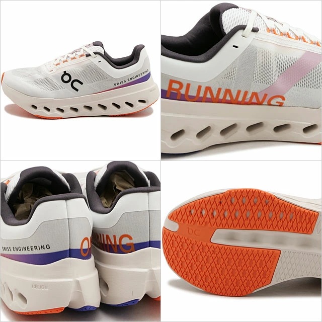 スニーカー クラウドサーファー ネクスト [3WE30050256] W Cloudsurfer Next レディース 靴 ランニングシューズ White/Flame