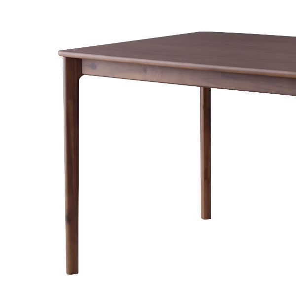 ダイニングテーブル 幅135cm 木製 天然木 ダイニング テーブル スリム 脚 机