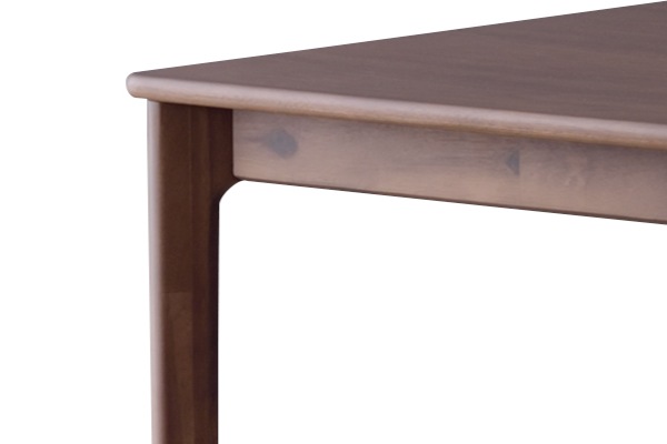 ダイニングテーブル 幅135cm 木製 天然木 ダイニング テーブル スリム 脚 机