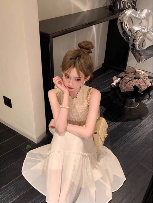 レディース ワンピース ドレス ワンピースドレス プルオーバー ミモレ ロング ノースリーブ ラウンドネック セミフレア Aライン 切り替え ティアード シャーリング フェミニン リボン レディース ワンピース ドレス ワンピースドレス プルオーバー ミモレ ロング ノースリーブ ラウンドネック セミフレア Aライン 切り替え ティアード シャーリング フェミニン リボン