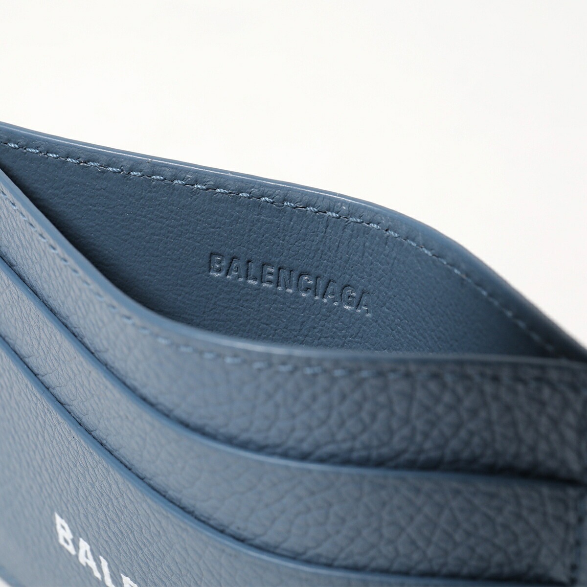 BALENCIAGA バレンシアガ カードケース 594309 1IZI3 メンズ レディース レザー カードホルダー パスケース 定期入れ ロゴ 4791/BLUE-GREY/L-WHITE BALENCIAGA バレンシアガ カードケース 594309 1IZI3 メンズ レディース レザー カードホルダー パスケース 定期入れ ロゴ 4791/BLUE-GREY/L-WHITE