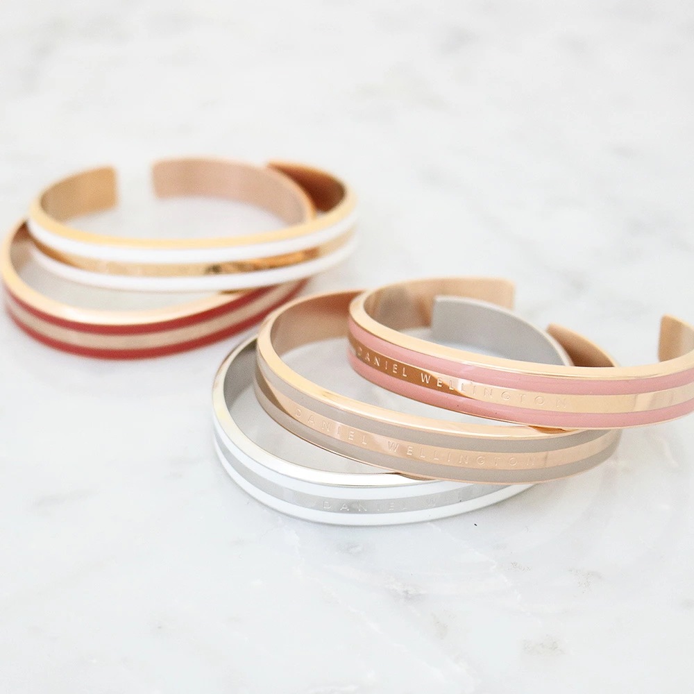 DW ラッピングリボン付き バングル レディース メンズ エミリーブレスレット ステンレス DW ラッピングリボン付き バングル レディース メンズ エミリーブレスレット ステンレス