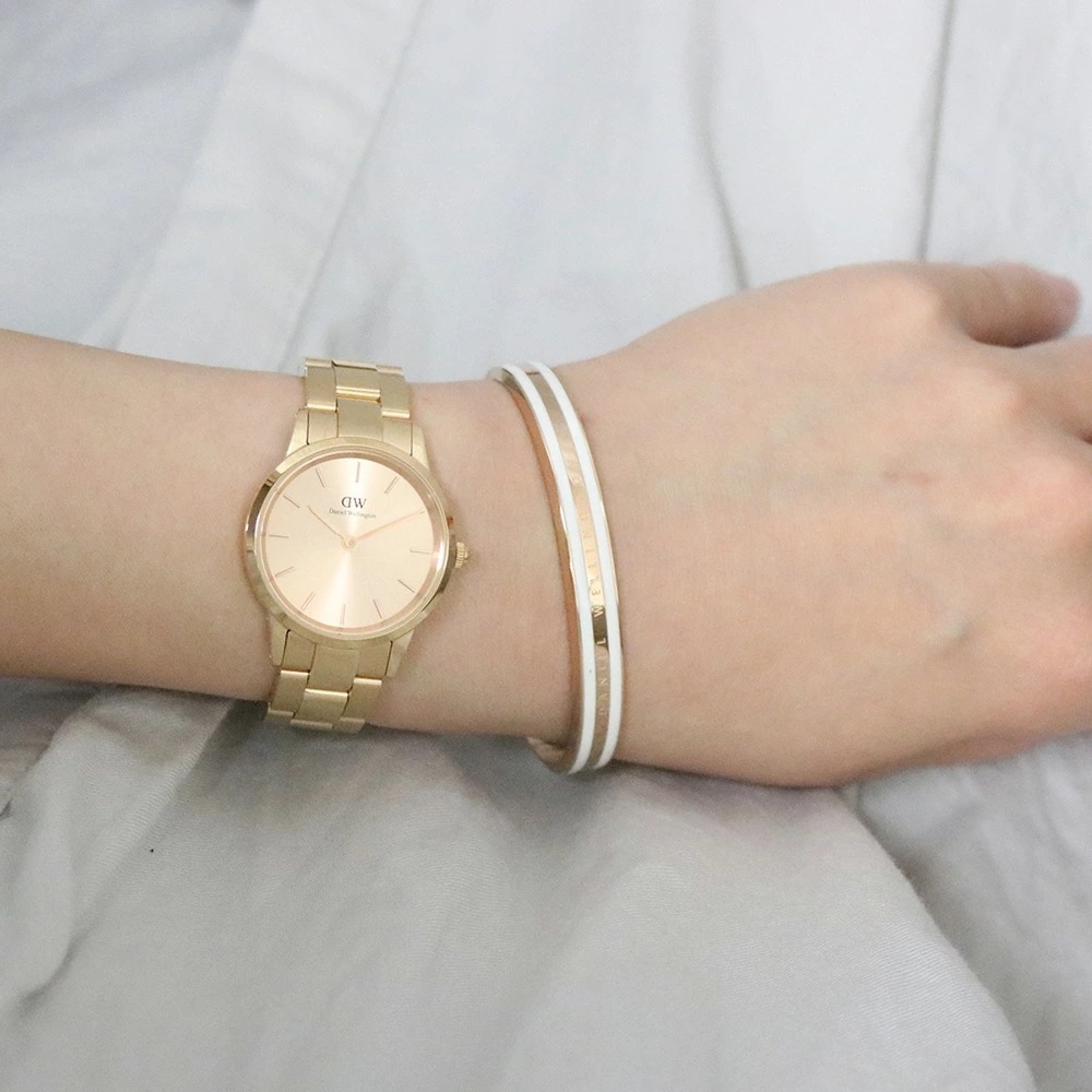 DW ラッピングリボン付き バングル レディース メンズ エミリーブレスレット ステンレス DW ラッピングリボン付き バングル レディース メンズ エミリーブレスレット ステンレス