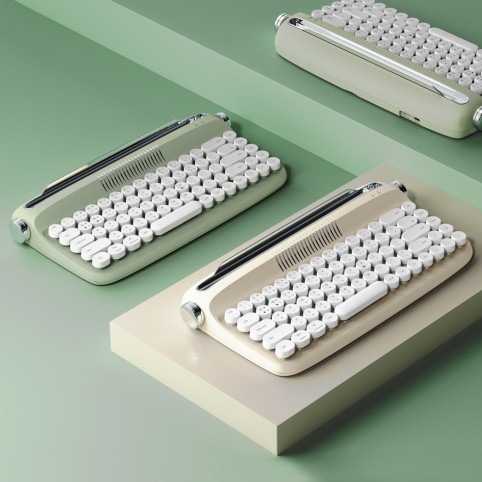 NEWレトロ iPad キーボード Bluetooth マルチペアリング ハングル&英語 B307 充電式 【日本語説明書付き】 日本語入力可能 有線モード可能 NEWレトロ iPad キーボード Bluetooth マルチペアリング ハングル&英語 B307 充電式 【日本語説明書付き】 日本語入力可能 有線モード可能