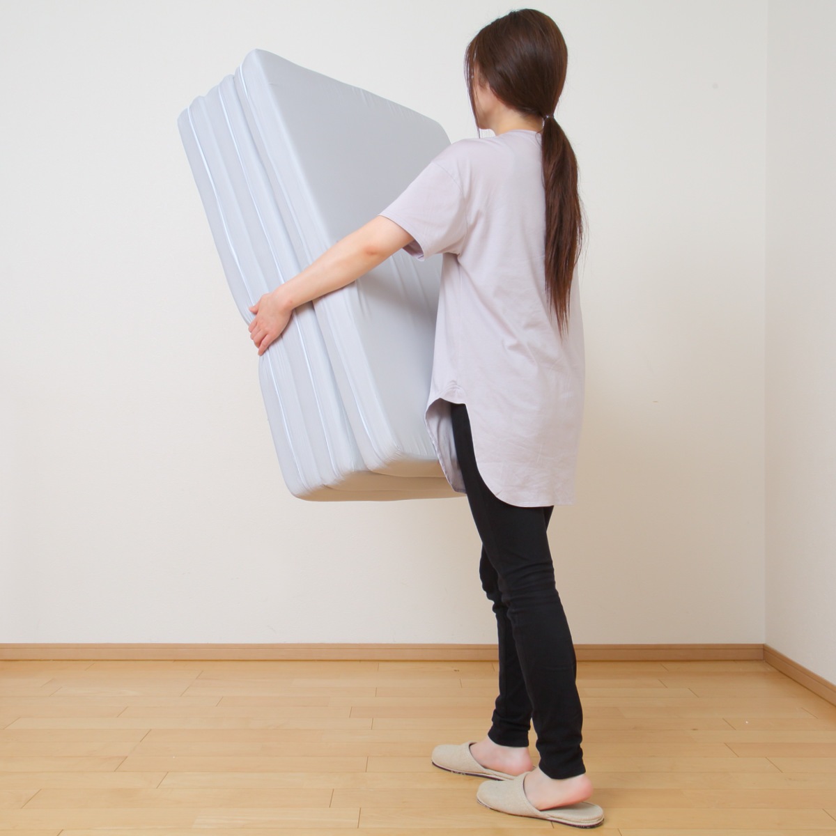 マットレス単品 セミダブル ズレない敷きパッド ピターら PITARA マットレス 単品 三つ折り ズレない 密着 厚さ10cm 折りたたみ コンパクト 寝具 無地 省スペース マットレス単品 セミダブル ズレない敷きパッド ピターら PITARA マットレス 単品 三つ折り ズレない 密着 厚さ10cm 折りたたみ コンパクト 寝具 無地 省スペース