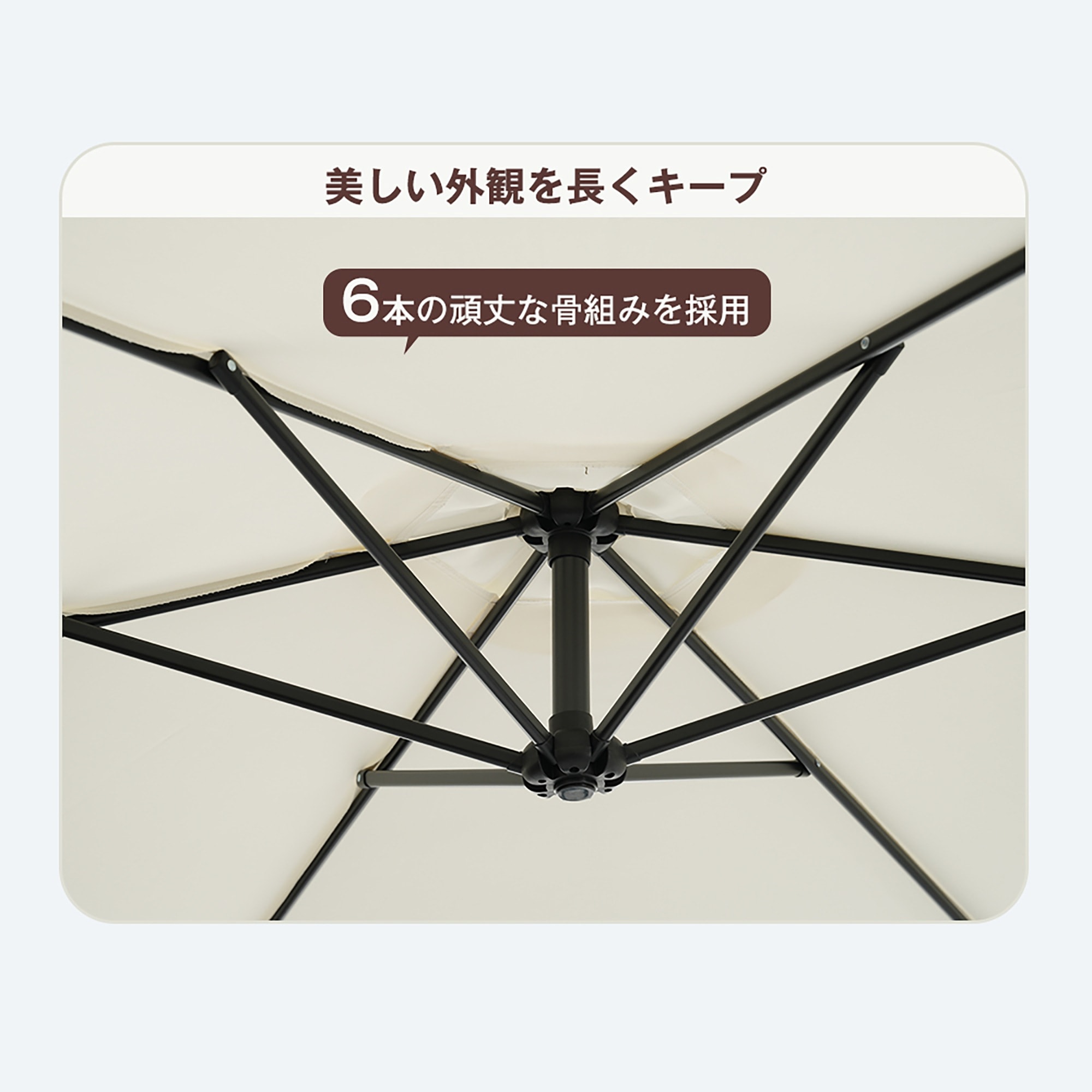 【ベージュ】パラソル単体 直径300cm 30+UPF紫外線対策 角度調整 楽天市場】【ベージュ】パラソル 直径300cm 30+UPF紫外線対策 角度調整