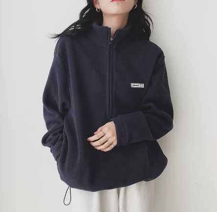 トップス プルオーバー レギュラー丈 袖あり 長袖 レディース 個性的 襟付き スタンドカラー ファスナー ポケット ポリエステル 厚手 ベルベット カジュアル お洒落 メンズライク 10代 20代 トップス プルオーバー レギュラー丈 袖あり 長袖 レディース 個性的 襟付き スタンドカラー ファスナー ポケット ポリエステル 厚手 ベルベット カジュアル お洒落 メンズライク 10代 20代