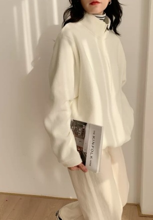 トップス プルオーバー レギュラー丈 袖あり 長袖 レディース 個性的 襟付き スタンドカラー ファスナー ポケット ポリエステル 厚手 ベルベット カジュアル お洒落 メンズライク 10代 20代 トップス プルオーバー レギュラー丈 袖あり 長袖 レディース 個性的 襟付き スタンドカラー ファスナー ポケット ポリエステル 厚手 ベルベット カジュアル お洒落 メンズライク 10代 20代