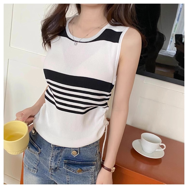 夏 デザイン オールマッチ アイス シルク ニット 個性的 トップス 袖なし ノースリーブ ラウンドネック 襟なし 大人可愛い きれいめ シンプル カジュアル 大人 上品 おしゃれ お洒落 かっこいい 夏 デザイン オールマッチ アイス シルク ニット 個性的 トップス 袖なし ノースリーブ ラウンドネック 襟なし 大人可愛い きれいめ シンプル カジュアル 大人 上品 おしゃれ お洒落 かっこいい