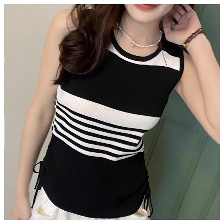 夏 デザイン オールマッチ アイス シルク ニット 個性的 トップス 袖なし ノースリーブ ラウンドネック 襟なし 大人可愛い きれいめ シンプル カジュアル 大人 上品 おしゃれ お洒落 かっこいい 夏 デザイン オールマッチ アイス シルク ニット 個性的 トップス 袖なし ノースリーブ ラウンドネック 襟なし 大人可愛い きれいめ シンプル カジュアル 大人 上品 おしゃれ お洒落 かっこいい
