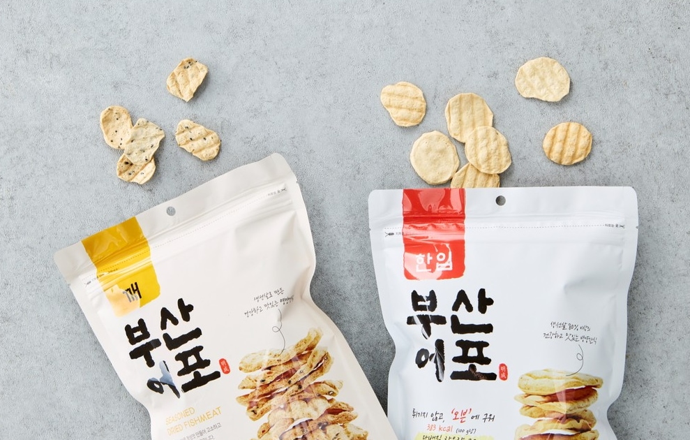 [淡白なオポセット]クイ釜山オポ(23g×3袋)+一口釜山オポ110g+ゴマ釜山オポ110g+釜山フィッシュポ(20g×3袋)GIFTドクター油タンパク質チップバター焼きイカ味60g