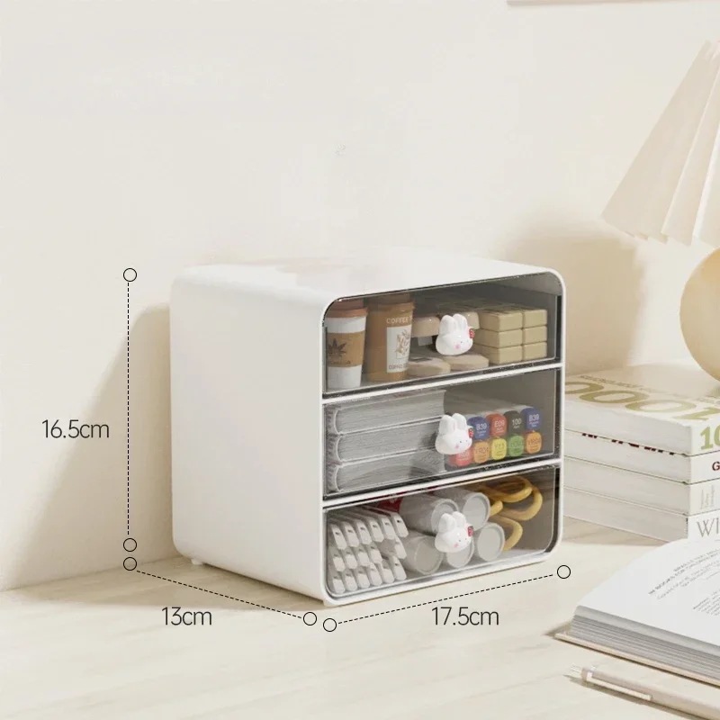 透明アクリルデスクトップ収納ボックス,引き出しタイプ,カワイイバンニー,化粧品デスク,文房具収納ホルダー,デスクオーガナイザー 透明アクリルデスクトップ収納ボックス,引き出しタイプ,カワイイバンニー,化粧品デスク,文房具収納ホルダー,デスクオーガナイザー