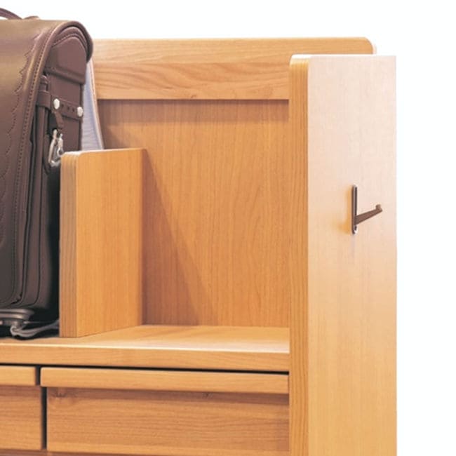 シンプルランドセルラック（キャスター付）教科書収納 子供部屋 書棚 本棚 ブックラック ランドセルラック（952）