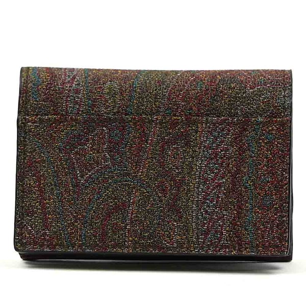【新品】ETROエトロ カードケース エトロ ETRO カードケース ペイズリー カラフル 新品未使用