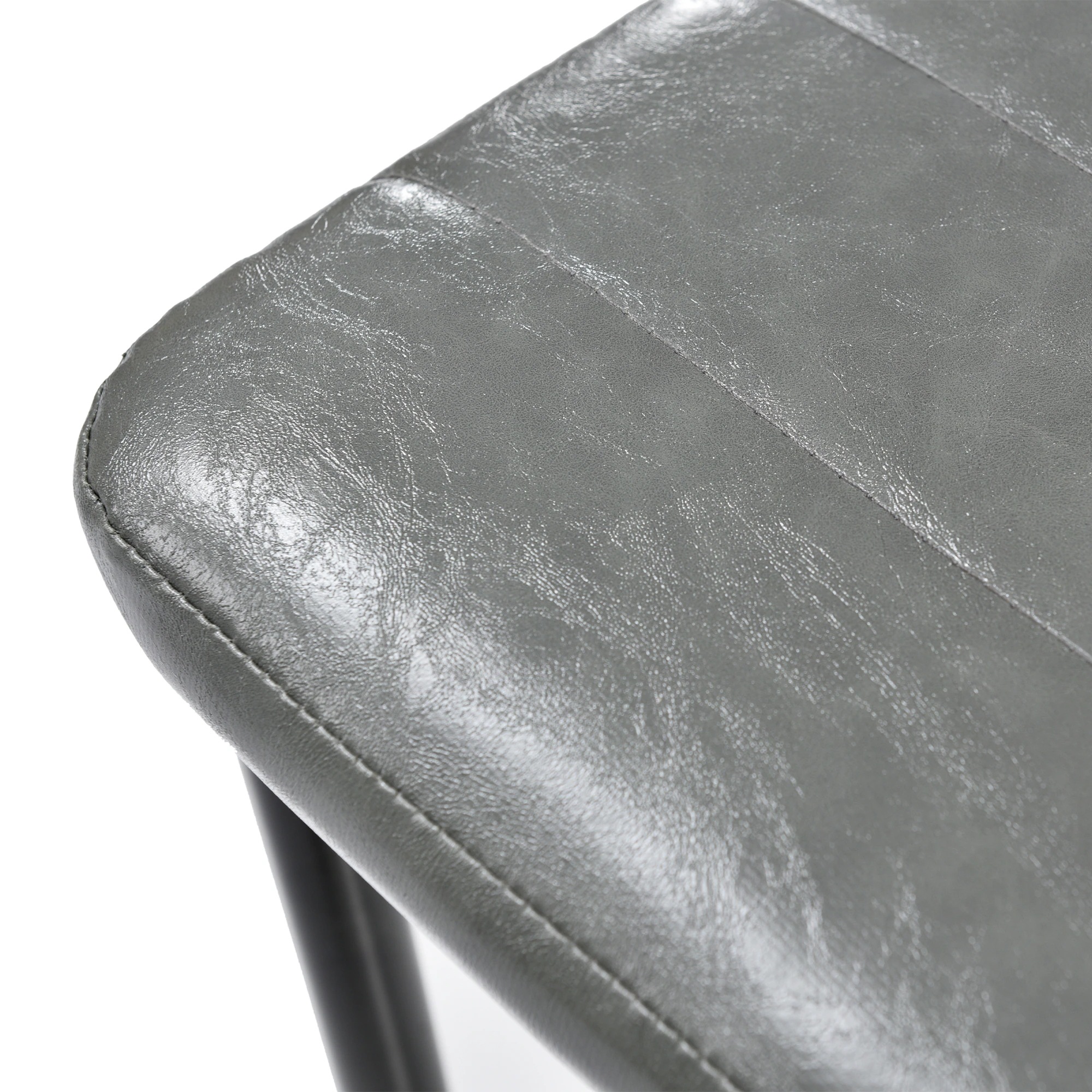 【急速出荷!】【グレー 4脚】ダイニングチェア 椅子 イス レザー 食卓椅子 レトロ モダン コンパクト リビングチェア 【急速出荷!】【グレー 4脚】ダイニングチェア 椅子 イス レザー 食卓椅子 レトロ モダン コンパクト リビングチェア