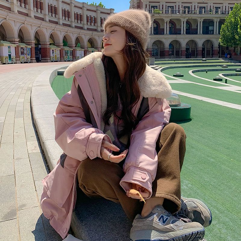 アウターダウンジャケットコート百掛け 流行り 厚手ジャケット 韓国版はデザイン感がゆったりしている 裹起毛厚手 ファーカラー 冬新作日系ダウンコットンジャケット コーデュロイ 快適 セミロング パ アウターダウンジャケットコート百掛け 流行り 厚手ジャケット 韓国版はデザイン感がゆったりしている 裹起毛厚手 ファーカラー 冬新作日系ダウンコットンジャケット コーデュロイ 快適 セミロング パ