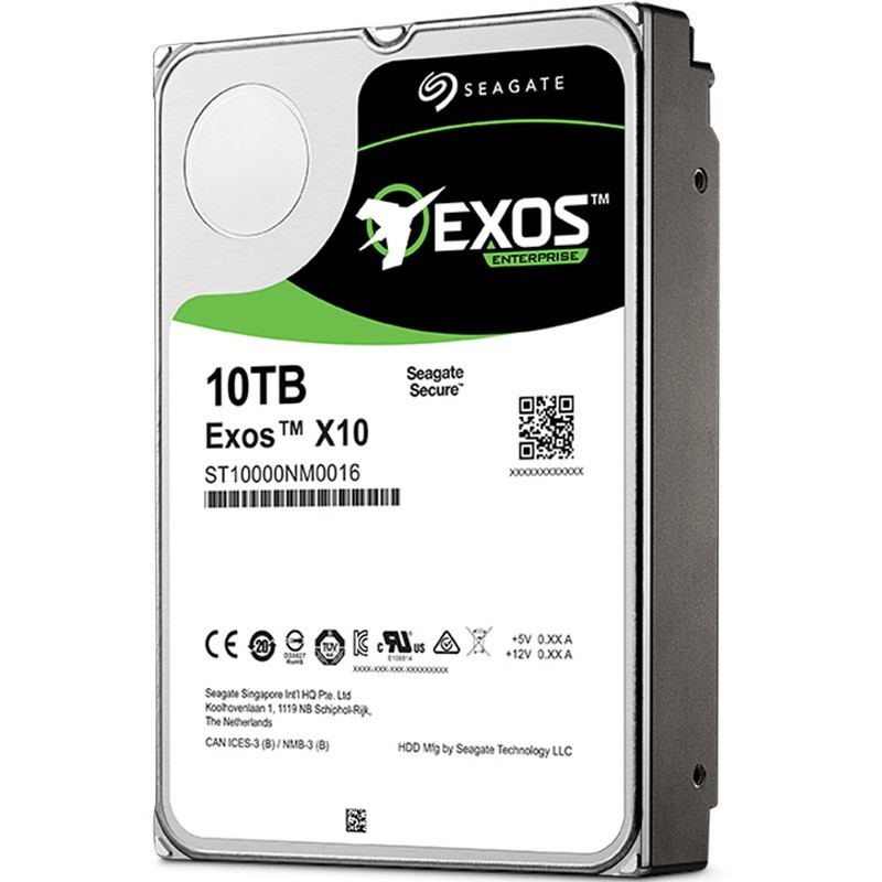 HDD SEAGATE ST10000NM0016 10TB 3.5インチ 7200rpm 6Gb/s SATA3 SATA [Used]