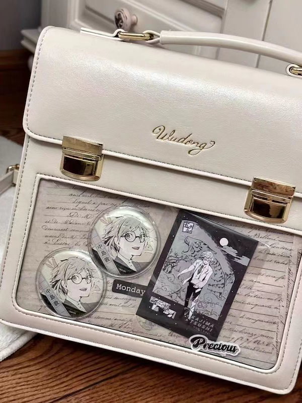 hearts2hearts ナップザック バッグ 新品未使用 トレカなし Qoo10] 新作 痛バッグ 痛バ 二次元 痛バッグ