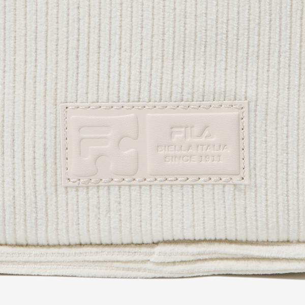 (フィラキッズ) コーデュロイスクエアバッグ (FK3BCF6332X_CRM) (フィラキッズ) コーデュロイスクエアバッグ (FK3BCF6332X_CRM)