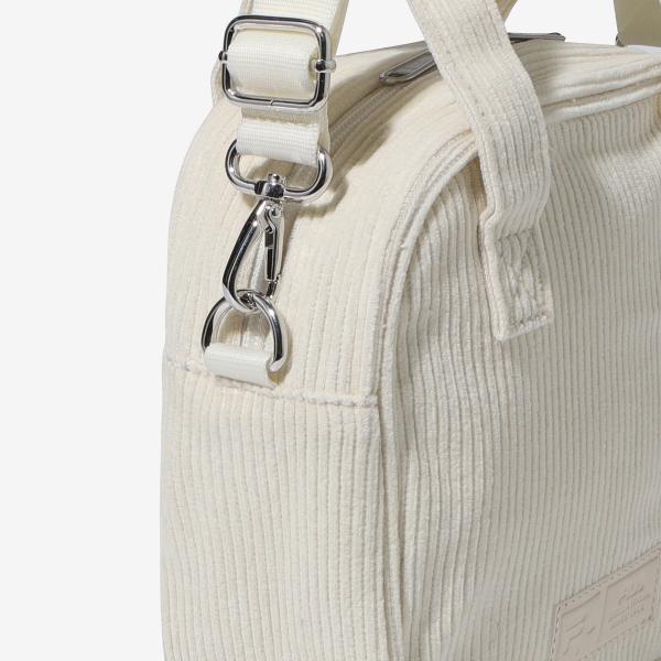 (フィラキッズ) コーデュロイスクエアバッグ (FK3BCF6332X_CRM) (フィラキッズ) コーデュロイスクエアバッグ (FK3BCF6332X_CRM)