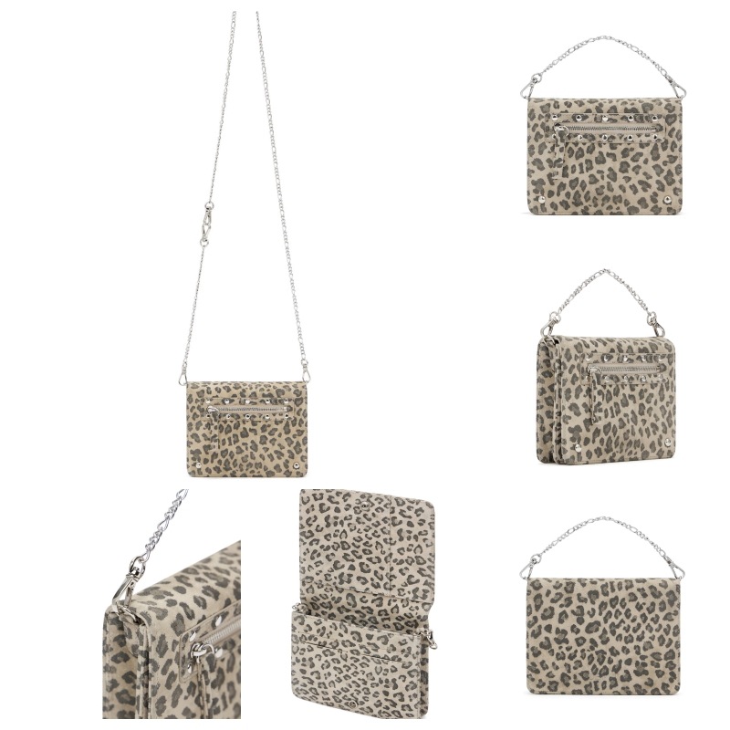 【DEINET】TRAVEL STUD CROSS CHAIN MINI BAG (5COLORS) 追跡付 DEINET】 TRAVEL STUD CROSS CHAIN MINI BAG : 5COLORS