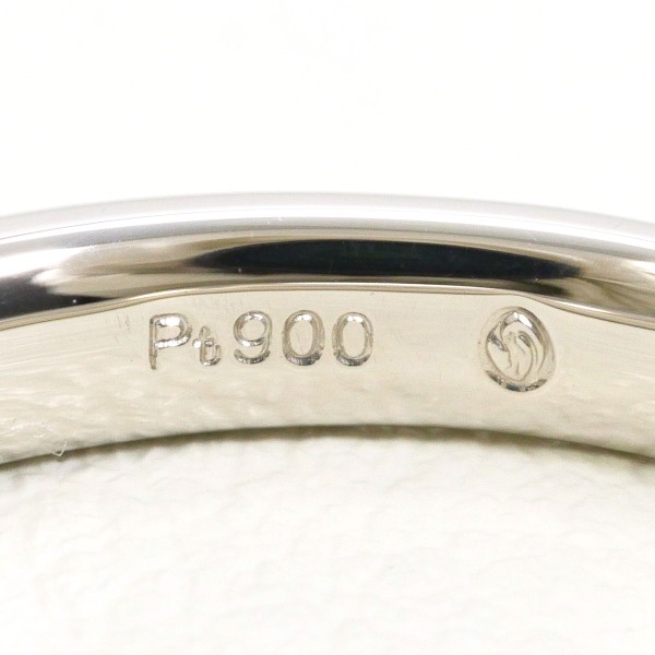 銀座ダイヤモンドシライシ PT900 リング 16号 ダイヤ 0.02 中古 銀座ダイヤモンドシライシ PT900 リング 16号 ダイヤ 0.02 中古