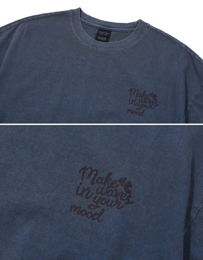 【CPGN STUDIO】24SS★ Make WAVE Pigment Short Sleeve Tee CPGN STUDIO】24SS☆ Make WAVE Pigment Short Sleeve Tee
