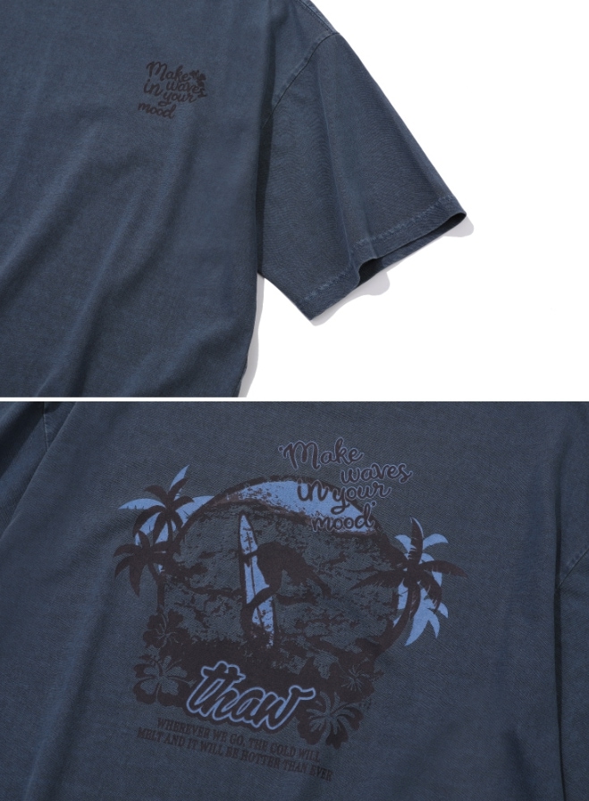 【CPGN STUDIO】24SS★ Make WAVE Pigment Short Sleeve Tee CPGN STUDIO】 Make WAVE Pigment Short Sleeve Tee Tシャツ
