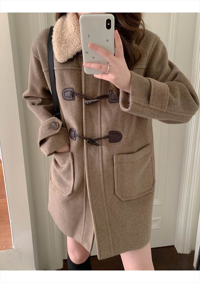 アウター レディース ダッフルコート ボア襟 Iライン モコモコ ポケット 前開き かわいい カジュアル 大人可愛い おしゃれ かっこいい レトロ 大人女子 XS S M L オートミール ベージュ アウター レディース ダッフルコート ボア襟 Iライン モコモコ ポケット 前開き かわいい カジュアル 大人可愛い おしゃれ かっこいい レトロ 大人女子 XS S M L オートミール ベージュ