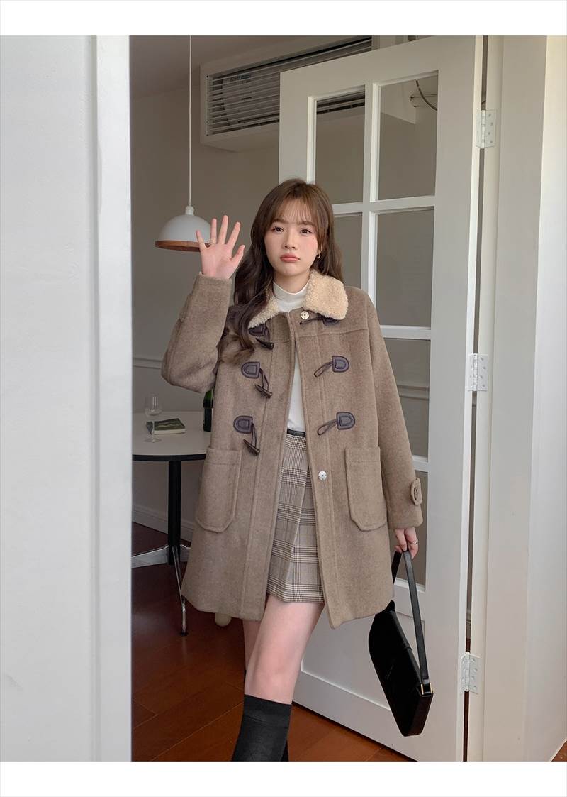 アウター レディース ダッフルコート ボア襟 Iライン モコモコ ポケット 前開き かわいい カジュアル 大人可愛い おしゃれ かっこいい レトロ 大人女子 XS S M L オートミール ベージュ アウター レディース ダッフルコート ボア襟 Iライン モコモコ ポケット 前開き かわいい カジュアル 大人可愛い おしゃれ かっこいい レトロ 大人女子 XS S M L オートミール ベージュ