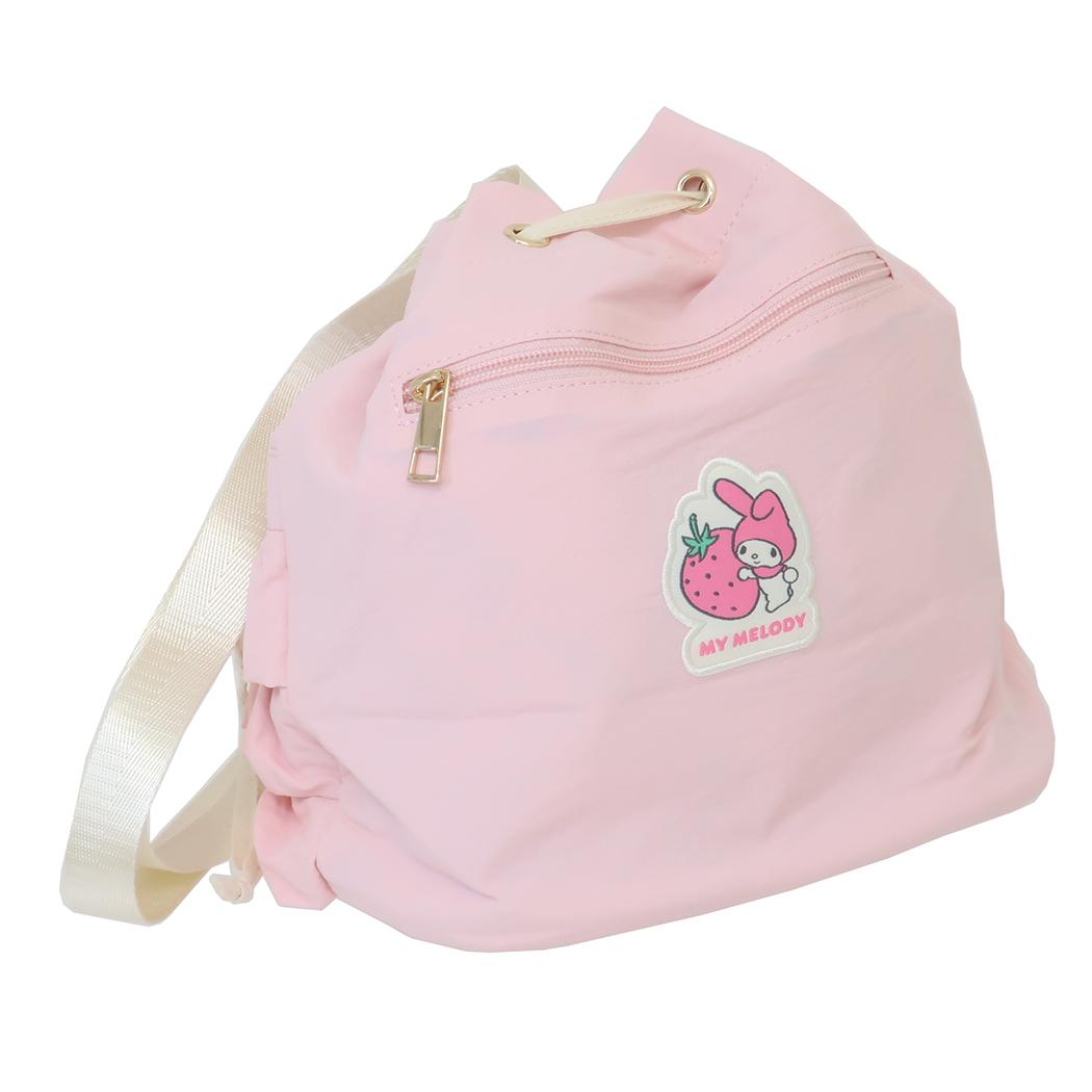 マイメロディ ショルダーバッグ 巾着ショルダーバッグ ピンク サンリオ キャラクター グッズ マイメロディ ショルダーバッグ 巾着ショルダーバッグ ピンク サンリオ キャラクター グッズ