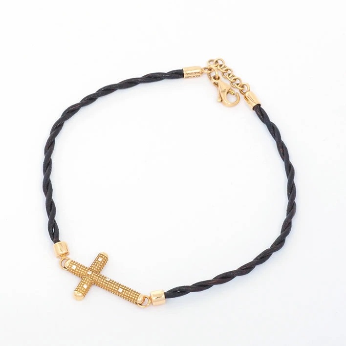 【美品】ダミアーニ メトロポリタンドリーム 6Pダイヤ K18PG ダイヤモンド レザー【ブレスレット】 【美品】ダミアーニ メトロポリタンドリーム 6Pダイヤ K18PG ダイヤモンド レザー【ブレスレット】