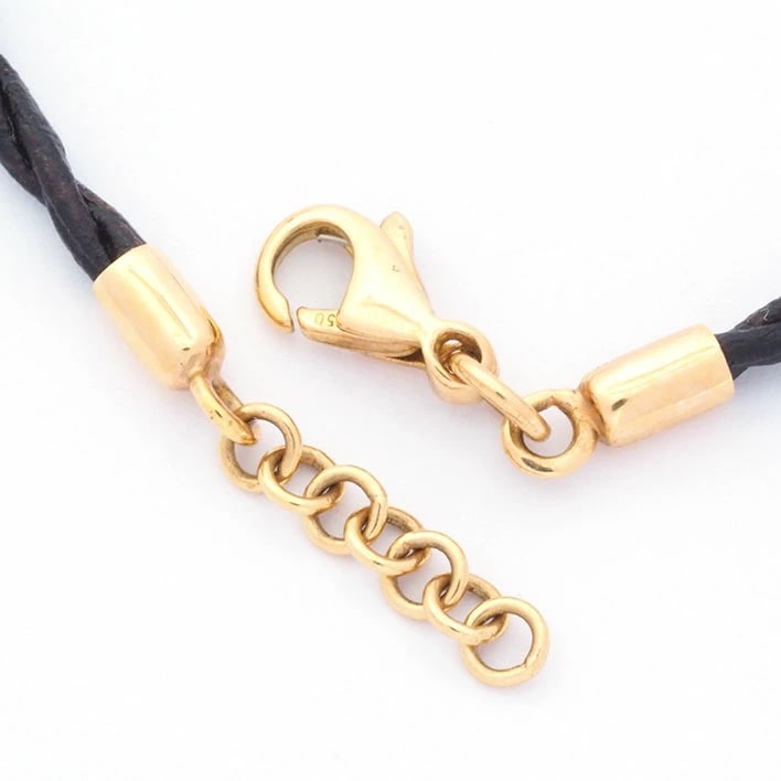 【美品】ダミアーニ メトロポリタンドリーム 6Pダイヤ K18PG ダイヤモンド レザー【ブレスレット】 【美品】ダミアーニ メトロポリタンドリーム 6Pダイヤ K18PG ダイヤモンド レザー【ブレスレット】