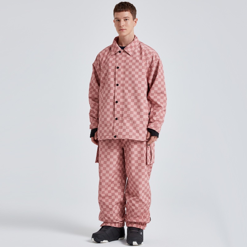 スノーボードウェア 上下セット メンズ レディース 男女兼用 チェック柄 ズボン ロングパンツ ジャケット アウター スノボウェア スノーウェア スキーウェア スノボーウェア 韓国風 防風 防水 防寒 スノーボードウェア 上下セット メンズ レディース 男女兼用 チェック柄 ズボン ロングパンツ ジャケット アウター スノボウェア スノーウェア スキーウェア スノボーウェア 韓国風 防風 防水 防寒